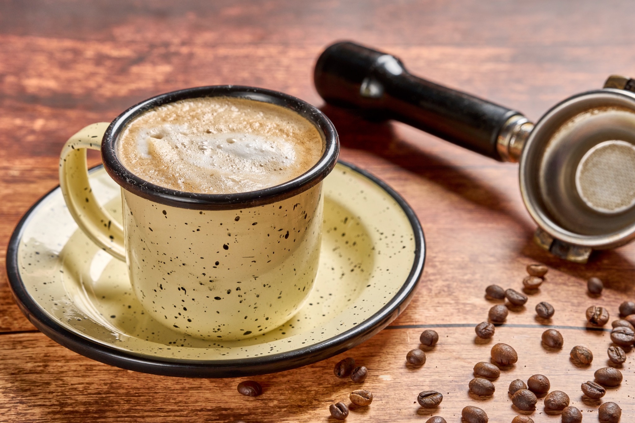 Espresso con leche